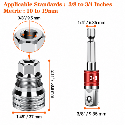 Multi-Function Universal Socket Wrench
