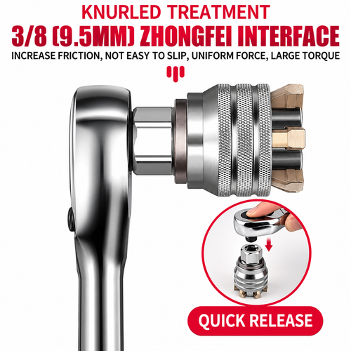 Multi-Function Universal Socket Wrench