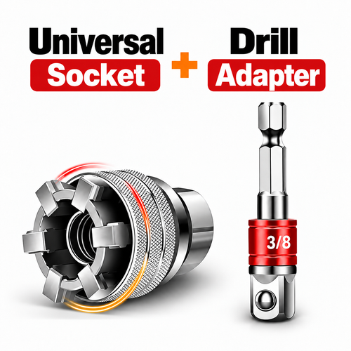 Multi-Function Universal Socket Wrench