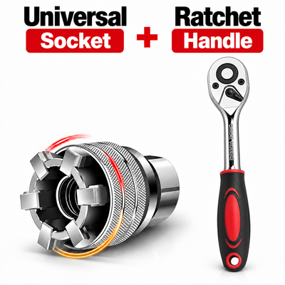 Multi-Function Universal Socket Wrench