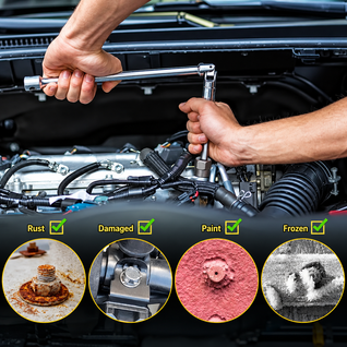 14PCS Bolt & Nut Extractor Socket Set