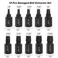 Damaged Screw and Bolt Extractor Set