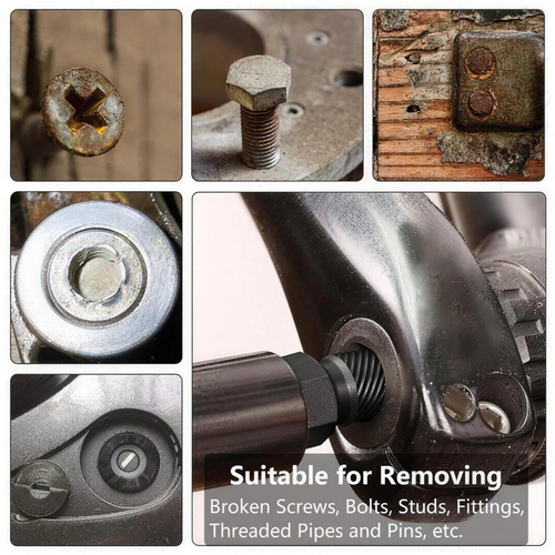 Damaged Screw and Bolt Extractor Set