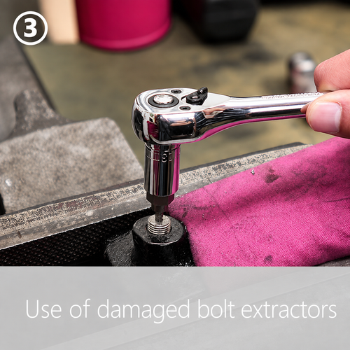 Damaged Screw and Bolt Extractor Set