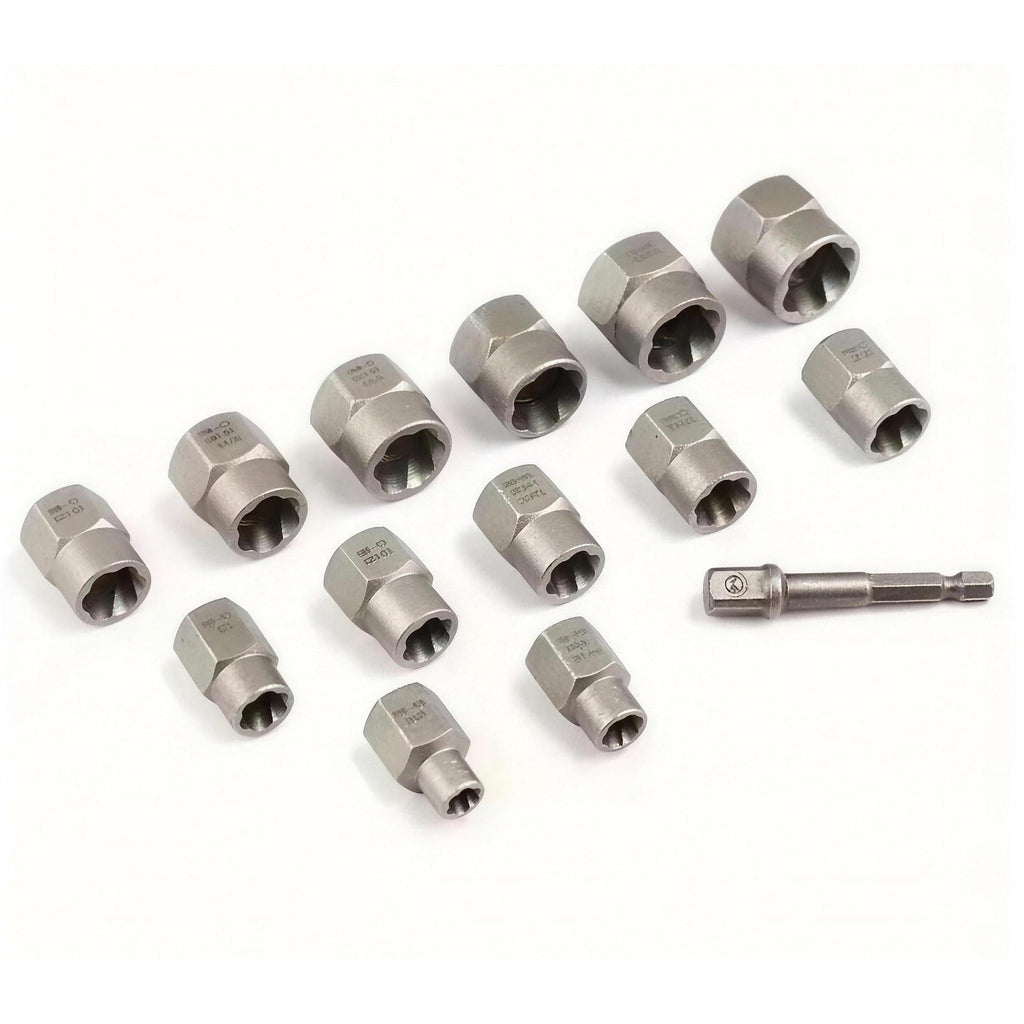 14PCS Bolt & Nut Extractor Socket Set