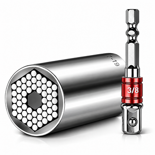 54-Pin Universal Socket Wrench Head Set